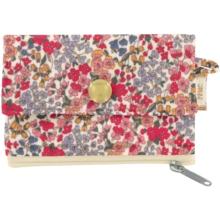 Mini pochette porte-monnaie porcelaine rosée