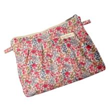 Mini pochette plissée porcelaine rosée