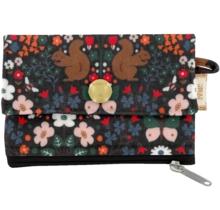 Mini pochette porte-monnaie casse noisette