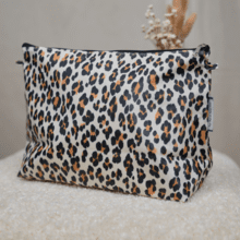 Trousse de toilette leopard