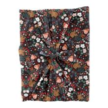 Furoshiki grand 73 x 73 cm casse noisette