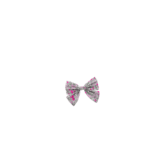 Barrette noeud papillon serenade fluo