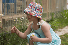 Chapeau de soleil enfant tutti fleuri