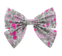 Barrette noeud papillon serenade fluo