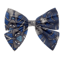 Barrette noeud papillon ethnique