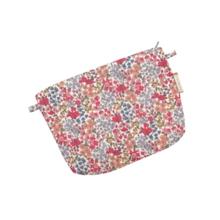 Mini pochette tissu porcelaine rosée