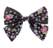 Barrette noeud papillon bleudana