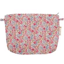 Pochette tissu porcelaine rosée