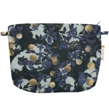 Pochette tissu flocon doré