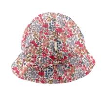 Chapeau soleil charlotte porcelaine rosée