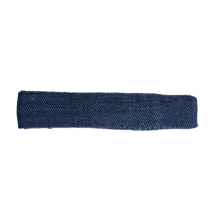 Barrette Croco Tissu jean fin