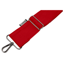 Bandoulière large rouge