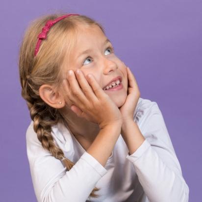 4 Bandeaux serre-tête élastique avec fleur / Blanc, rose, rouge, corail /  accessoire cheveux pour enfants, bébés